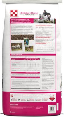 Show full view: Purina Miniature Horse & Pony Feed, 50-lb bag slide 2 of 3