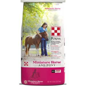 Purina Miniature Horse & Pony Feed, 50-lb bag
