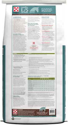 Show full view: Purina WellSolve L/S Horse Feed, 50-lb bag slide 2 of 3