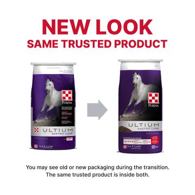 Show full view: Purina Ultium Gastric Care Performance Horse Feed, 50-lb bag slide 4 of 10