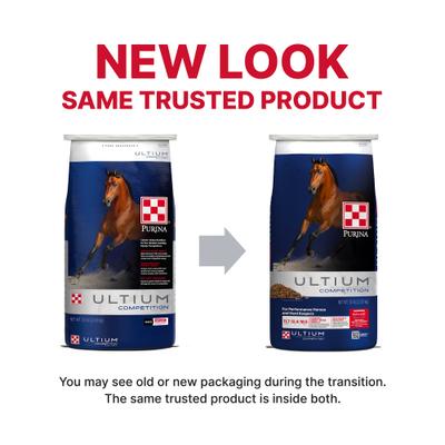 Show full view: Purina Ultium Competition Horse Feed, 50-lb bag slide 4 of 10