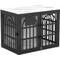 Show in main carousel: Invenho Marble Grained Heavy Duty Furniture Style End Table Dog Crate, 32 inch slide 1 of 9