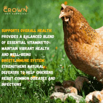 Show full view: Crown Pet Supplies Complete Daily Vitamins Powder Chicken Supplement, 3.53-oz jar slide 4 of 8