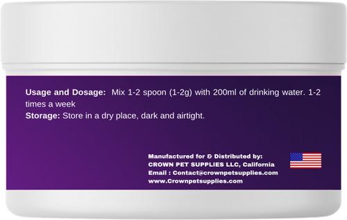Show full view: Crown Pet Supplies Complete Daily Vitamins Powder Chicken Supplement, 3.53-oz jar slide 2 of 8