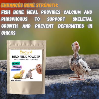 Show full view: Crown Pet Supplies Hand Feeding Formula Full of Multivitamin Bird Supplement, 7.055-oz bag slide 6 of 9