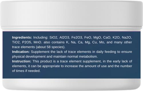 Show full view: Crown Pet Supplies Trace Mineral Elements Powder Racing Pigeon Supplement, 3.53-oz jar slide 3 of 9