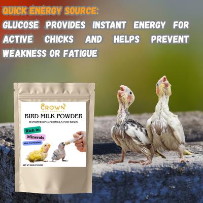 Show full view: Crown Pet Supplies Hand Feeding Formula Full of Multivitamin Bird Supplement, 7.055-oz bag slide 9 of 9