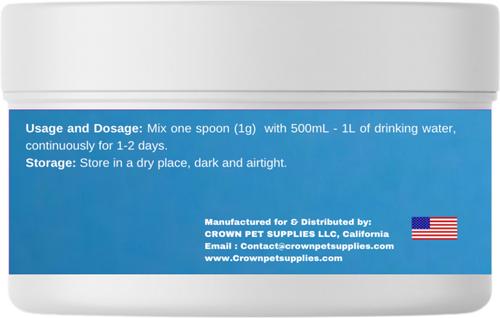 Show full view: Crown Pet Supplies Electrolytes Plus Powder Pigeon Supplement, 3.53-oz jar slide 3 of 9