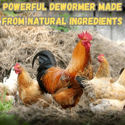 Show full view: Crown Pet Supplies All Natural Plant Based Dewormer Powder Chicken Supplement, 7.055-oz bag slide 5 of 5