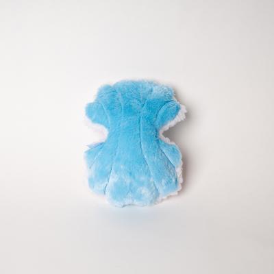 Show full view: Bundle x Joy Oyster & Pearl Surprise Squeaky Crinkle Plush Dog Toy, Pink & Blue, Medium slide 2 of 5