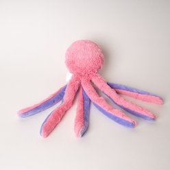 Bundle x Joy Octopus Crinkle Legs Squeaky Plush Dog Toy, Pink & Purple, Medium slide 2 of 5