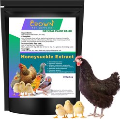 Crown Pet Supplies Honeysuckle Extract Powder Bird Supplement, 7.055-oz bag slide 1 of 5