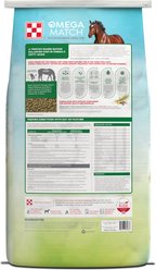 Purina Omega Match Ration Balancer Horse Feed, 40-lb bag slide 2 of 2