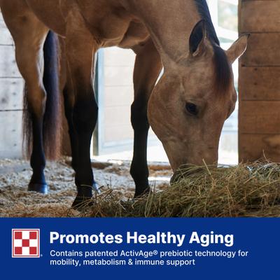 Show full view: Purina Equine Senior Active Horse Feed, 50-lb bag slide 9 of 10