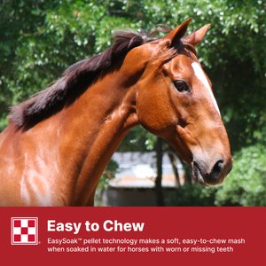 Purina Equine Senior Horse Feed, 50-lb bag