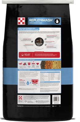 Show full view: Purina RepleniMash Product Horse Electrolyte Supplement, 25-lb bag slide 2 of 10