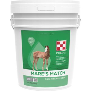 Purina Mare's Match Foal Milk Replacer Powder Supplement, 20-lb pail