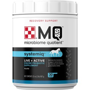 Purina MQ Systemiq Probiotic Horse Supplement Pellets, 2-lb tub