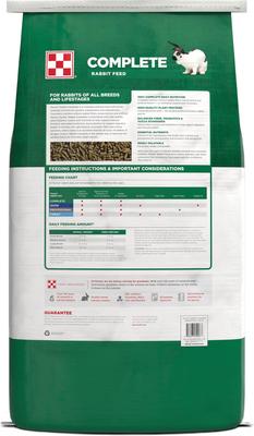 Show full view: Purina Complete Rabbit Pelleted Feed, 50-lb bag slide 2 of 3