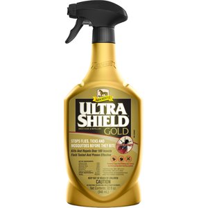 Absorbine UltraShield Gold Horse Fly Spray Refill, 32-fl oz bottle
