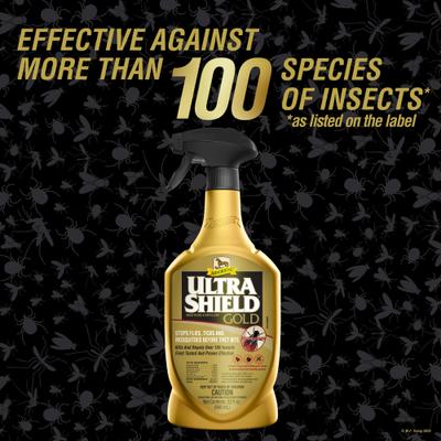 Show full view: Absorbine UltraShield Gold Horse Fly Spray Refill, 32-fl oz bottle slide 3 of 11