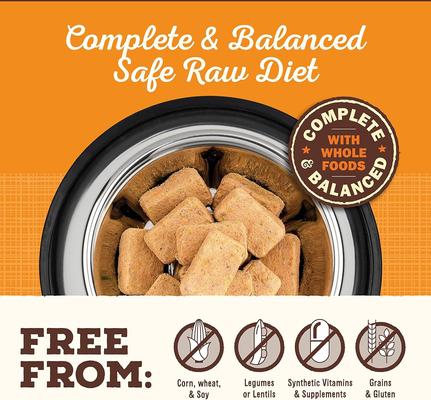 Show full view: Primal Beef Formula Nuggets Grain-Free Raw Freeze-Dried Dog Food, 5.5-oz bag slide 4 of 11