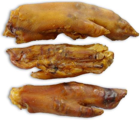 Show full view: HDP Split Pork Feet Trotters Natural Dog Chew Treats, 3 count slide 3 of 3