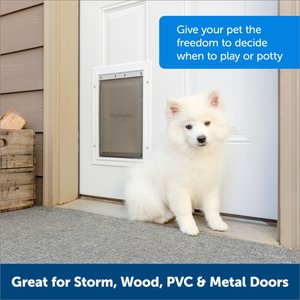 PetSafe Aluminum Extreme Weather Dog & Cat Door, Large