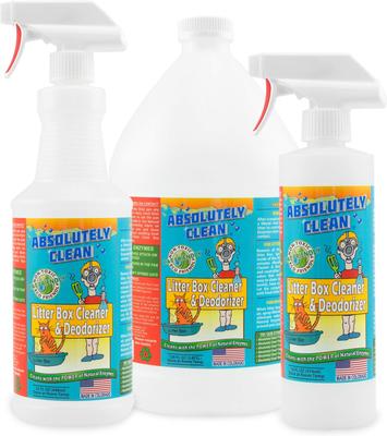 Show full view: Absolutely Clean Cat Litter Box Cleaner & Deodorizer, 16-oz bottle slide 5 of 5