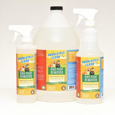 Show full view: Absolutely Clean Bird Poop Remover Natural Enzyme Cleaner, 32-oz bottle slide 3 of 3