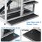 Show in main carousel: FunXplore Rabbit Hutch Indoor & Outdoor with 2 Pull-out Trays, Grey slide 3 of 8