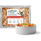JustFoodForDogs Beef & Russet Potato Recipe Frozen Human-Grade Fresh Dog Food, 18-oz pouch, case of 7