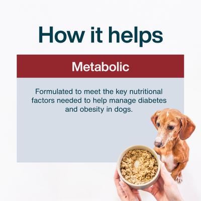 Show full view: JustFoodForDogs Veterinary Diet Metabolic Support Frozen Human-Grade Fresh Dog Food, 18-oz pouch, case of 7 slide 5 of 11