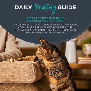 Reveal Single Ingredient Chicken Bites Grain-Free Freeze-Dried Cat Treats, 0.88-oz bag, 1 count