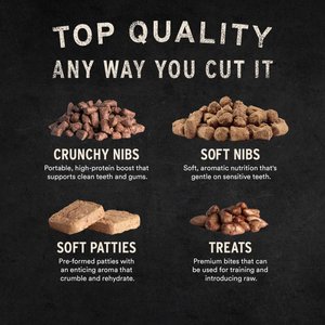 Vital Essentials Freeze-Dried Raw Rabbit Mini Patties Entree Cat Food, 8-oz bag