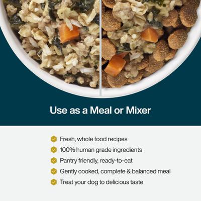 JustFoodForDogs JustFresh Human Grade Home-Cooked Pork Recipe Fresh Dog Food