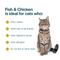Show in main carousel: JustFoodForCats Fish & Chicken Recipe Frozen Human-Grade Fresh Cat Food, 18-oz pouch, case of 7 slide 4 of 9