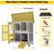 Show in main carousel: Aivituvin Two Story Indoor & Outdoor Rabbit Hutch, 44 x 20 x 41.5-in slide 5 of 8