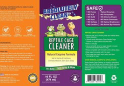 Absolutely Clean Reptile Cage Cleaner, 16-oz bottle slide 2 of 3