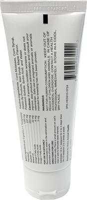 Show full view: VEDCO VedaLax Maple Flavored Oral Gel Hairball Control Supplement for Cats, 2.5-oz tube slide 3 of 3