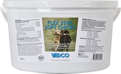 VEDCO Flex 2500 Beef Flavored Soft Chew Joint Supplement for Dogs, 240 count