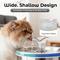 Show in main carousel: ONIZOOMI Compact Dog & Cat Fountain with Non-Skid BPA-Free Stainless Steel Drinking Bowl, 74-oz slide 4 of 11