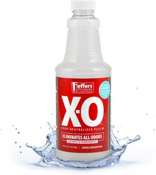 Jeffers X-O Odor Neutralizer Plus+ Odor Eliminator Dog, Cat & Horse Deodorizer, 16-fl oz bottle