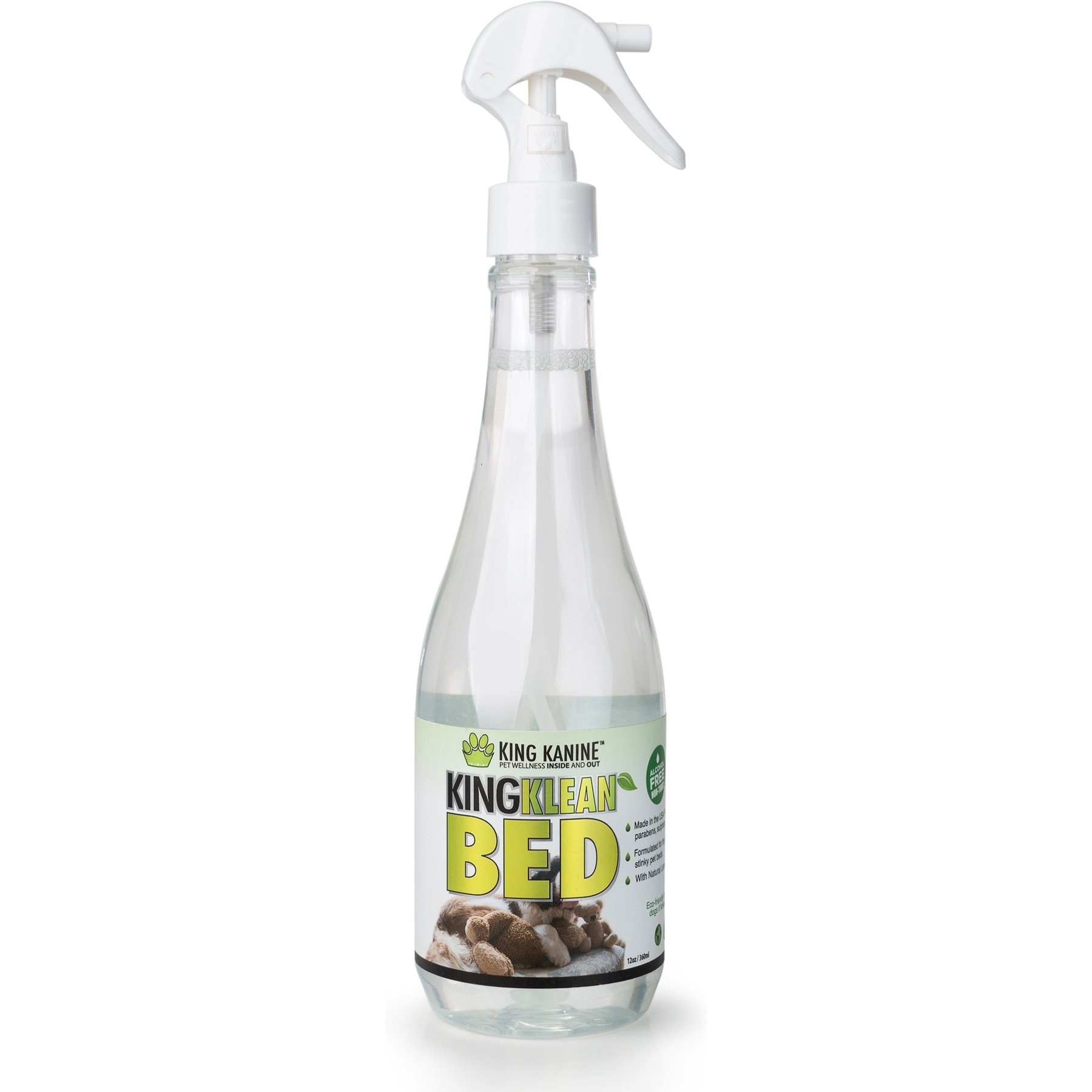 King Kanine King Klean Dog, Cat & Small Pet Deodorizing Spray, 12-fl oz bottle