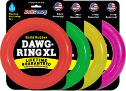 Ruff Dawg Ring Dog Chew Toy, Green, X-Large slide 2 of 5