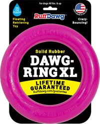 Ruff Dawg Ring Dog Chew Toy, Pink, X-Large