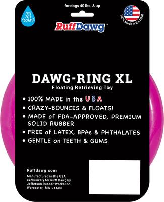 Show full view: Ruff Dawg Ring Dog Chew Toy, Pink, X-Large slide 3 of 6
