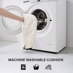 LFC PETS Donut Bolster Dog & Cat Bed with Removable Cover, Khaki, Large slide 2 of 9