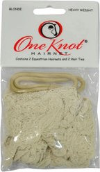 One Knot Horse Riding Hair Net, Heavy, Blonde