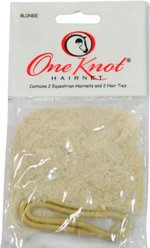 One Knot Horse Riding Hair Net, Medium, Blonde slide 1 of 2